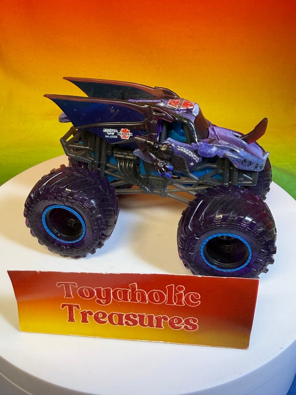 Monster Jam Gears and Galaxies Bakugan Dragonoid Truck